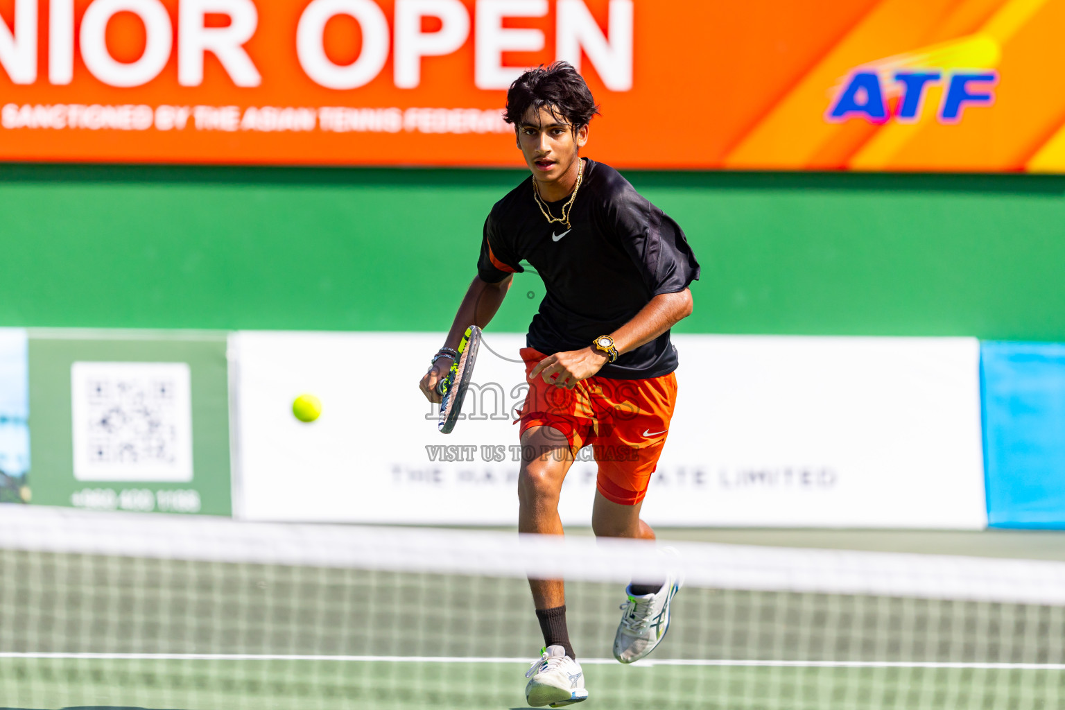 Day 3 of ATF Maldives Junior Open Tennis was held in Male' Tennis Court, Male', Maldives on Wednesday, 11th December 2024. Photos: Nausham Waheed / images.mv