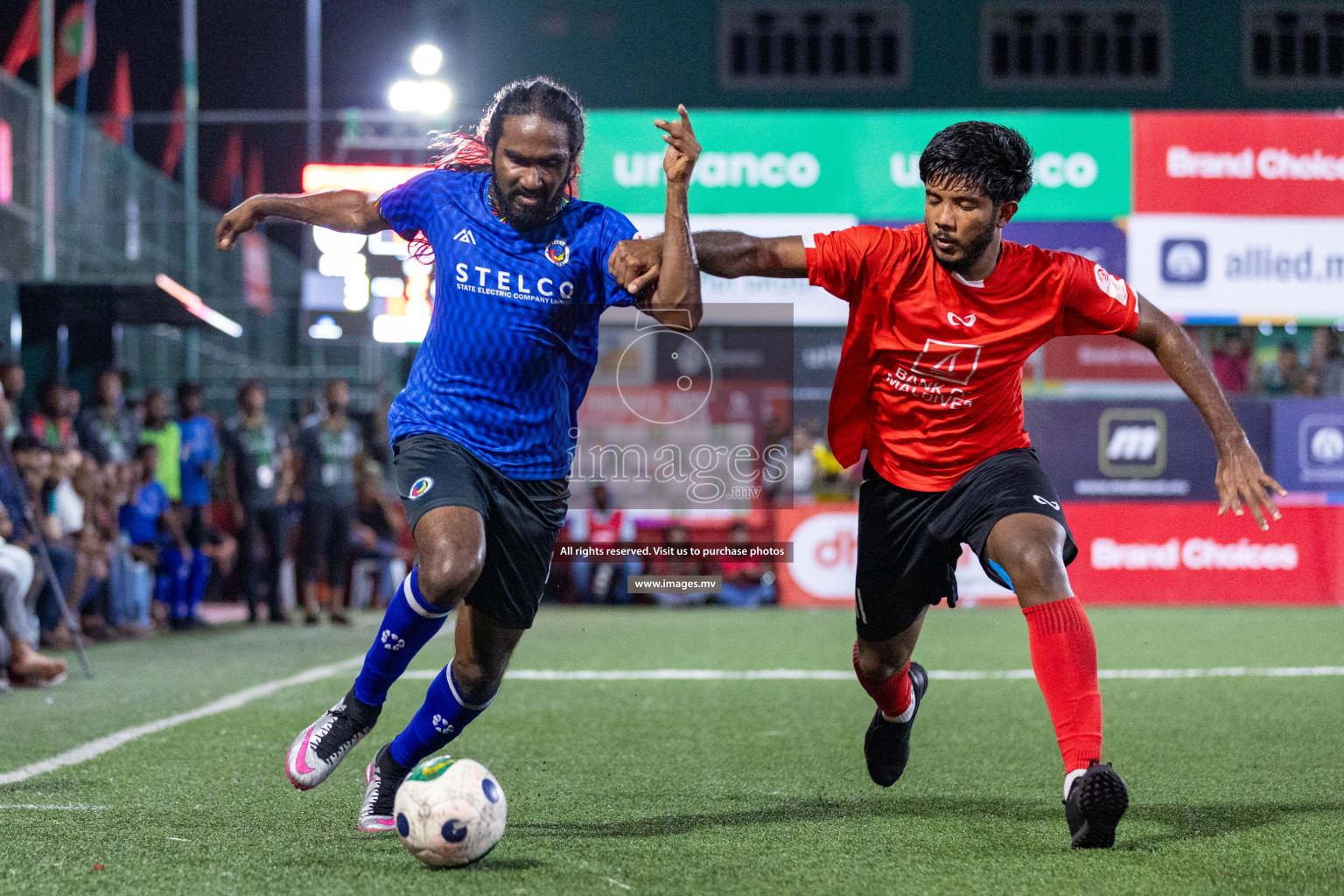 STELCO vs United BML in Quarter Final of Club Maldives Cup 2023 held in Hulhumale, Maldives, on Saturday, 12th August 2023Photos: Nausham Waheed