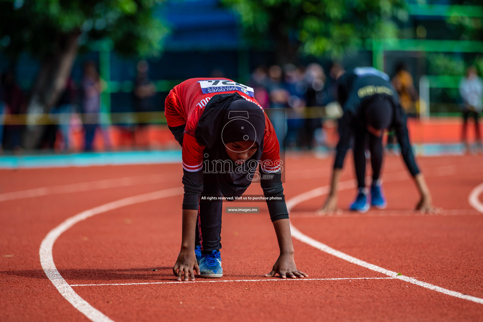 Day 2 of Inter-School Athletics Championship held in Male', Maldives on 24th May 2022. Photos by: Nausham Waheed / images.mv