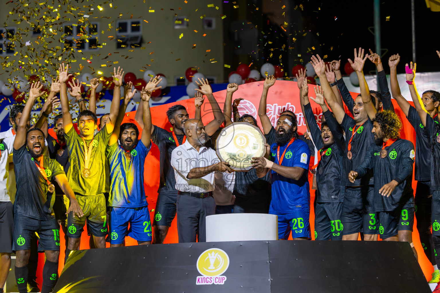 Road Recreation Club vs Club Combination SC Eydhafushi in Kings Cup Final of Club Maldives 2025 was held in Rehendhi Futsal Ground, Hulhumale', Maldives on Tuesday, 9th September 2025. Photos: Ismail Thoriq / images.mv