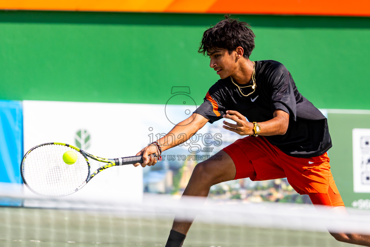 Day 3 of ATF Maldives Junior Open Tennis was held in Male' Tennis Court, Male', Maldives on Wednesday, 11th December 2024. Photos: Nausham Waheed / images.mv