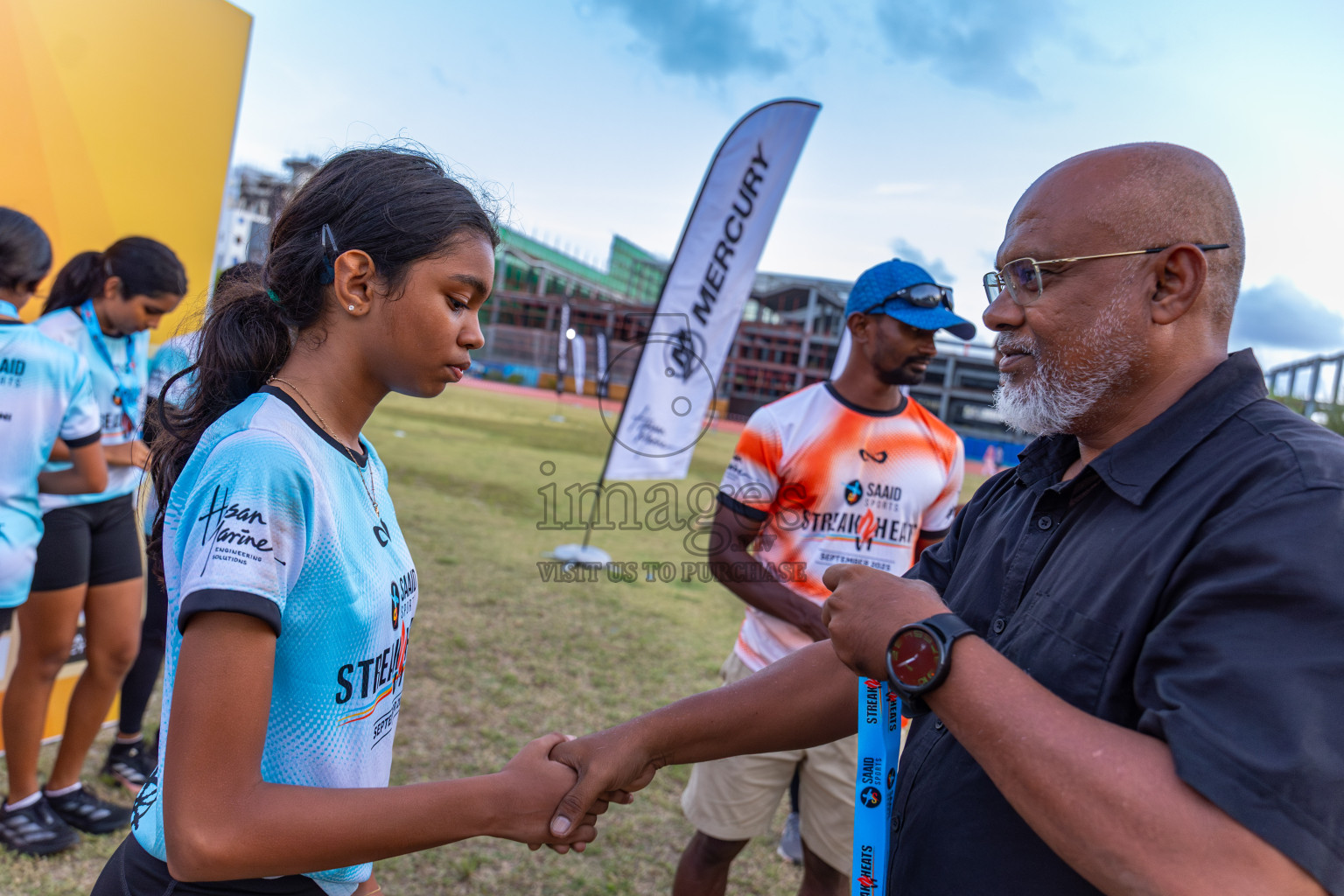 Streak Heats 2025 by Saaid Sports was held on Saturday, 6th September 2025 at Hulhumale' Synthetic Track, Hulhumale' Maldives. Photos: Ismail Thoriq / images.mv