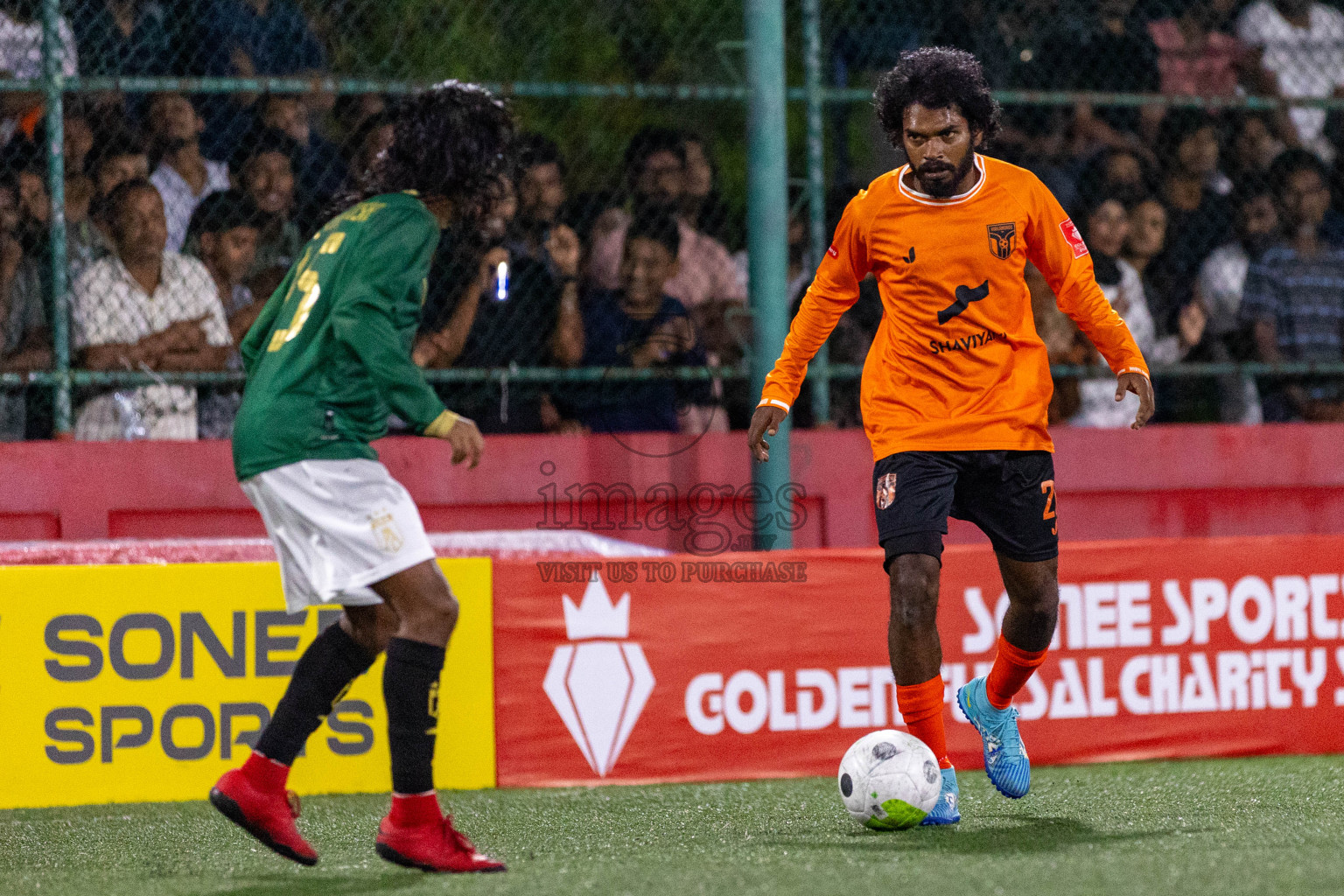 Th Thimarafushi vs Th Hirilandhoo in Day 3 of Golden Futsal Challenge 2024 was held on Wednesday, 17th January 2024, in Hulhumale', Maldives
Photos: Ismail Thoriq / images.mv