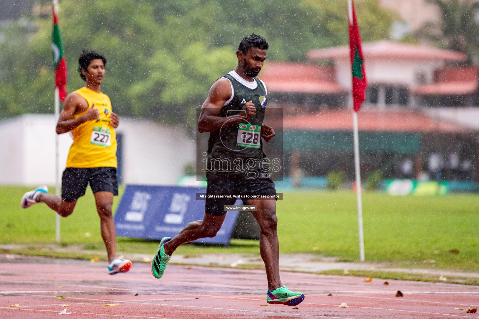 Day 2 of National Athletics Championship 2023 was held in Ekuveni Track at Male', Maldives on Friday, 24th November 2023. Photos: Hassan Simah / images.mv