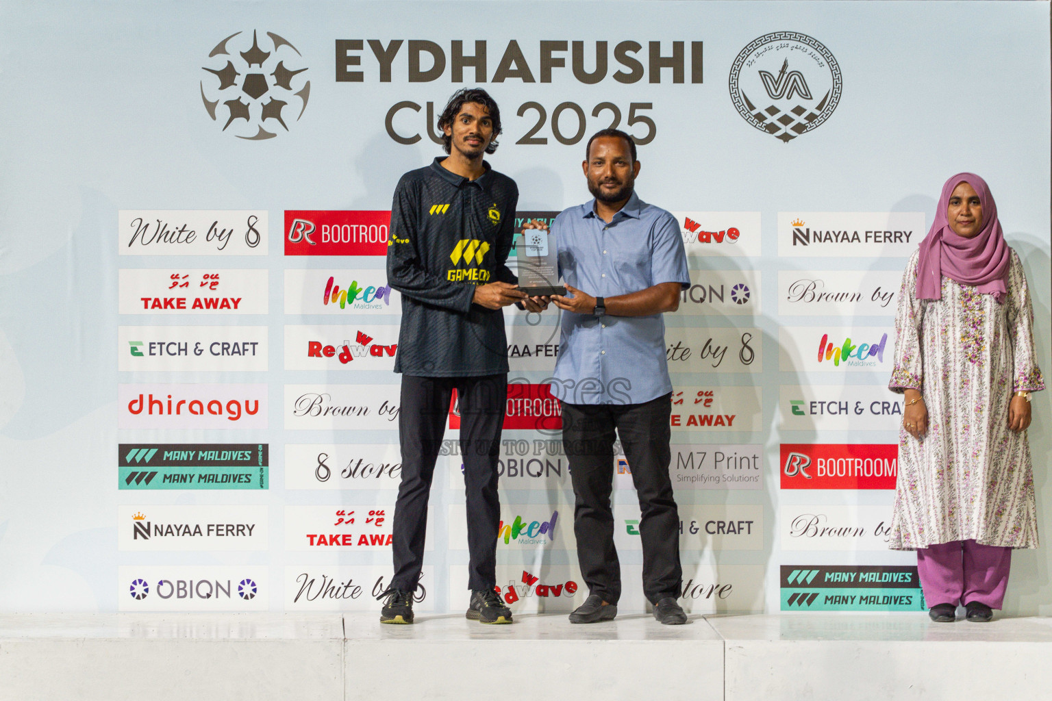 Final Match Irumathi Sports VS Velaa Sports Club in Day 9 of Eydhafushi Cup 2025 held in Eydhafushi Football Stadium at B. Eydhafushi, Maldives on Monday, 15th September 2025. Photos: Arif Rasheed / images.mv