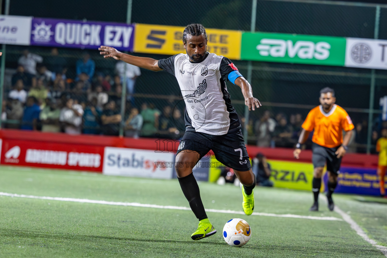 Opening of Golden Futsal Challenge 2025 with Charity Shield Match between L.Gan vs B.Eydhafushi was held on Saturday, 4th January 2025, in Hulhumale', Maldives Photos: Ismail Thoriq / images.mv