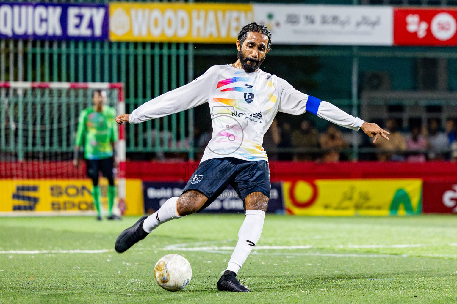 R Inguraidhoo vs Sh Kanditheem in zone round on Day 29 of Golden Futsal Challenge 2025 was held on Sunday , 2nd February 2025, in Hulhumale', Maldives. Photos: Nausham Waheed / images.mv