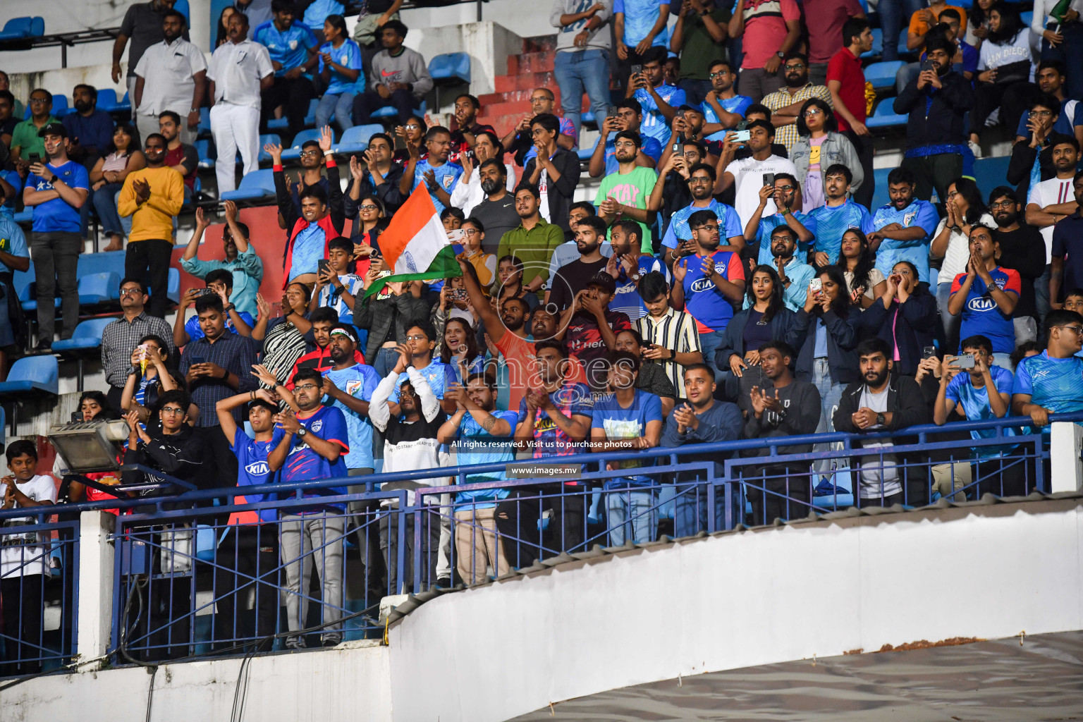 India vs Kuwait in SAFF Championship 2023 held in Sree Kanteerava Stadium, Bengaluru, India, on Tuesday, 27th June 2023. Photos: Nausham Waheed, Hassan Simah / images.mv