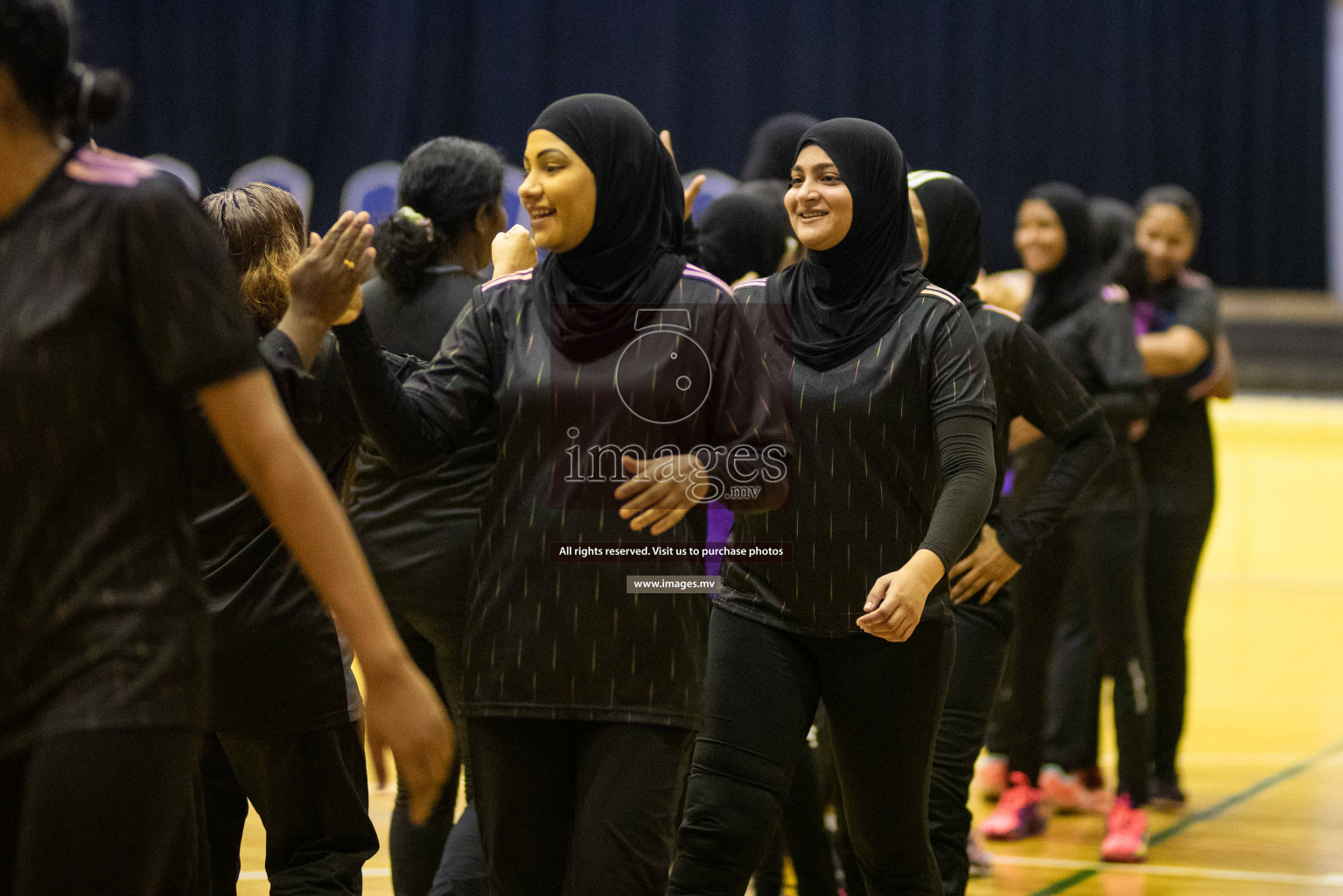 Kulhudhuffushi Youth & R.C vs Shining Star Sports Club in the Semi Finals of Milo National Netball Tournament 2021 held on 3 December 2021 in Male', Maldives, photos by Maanish