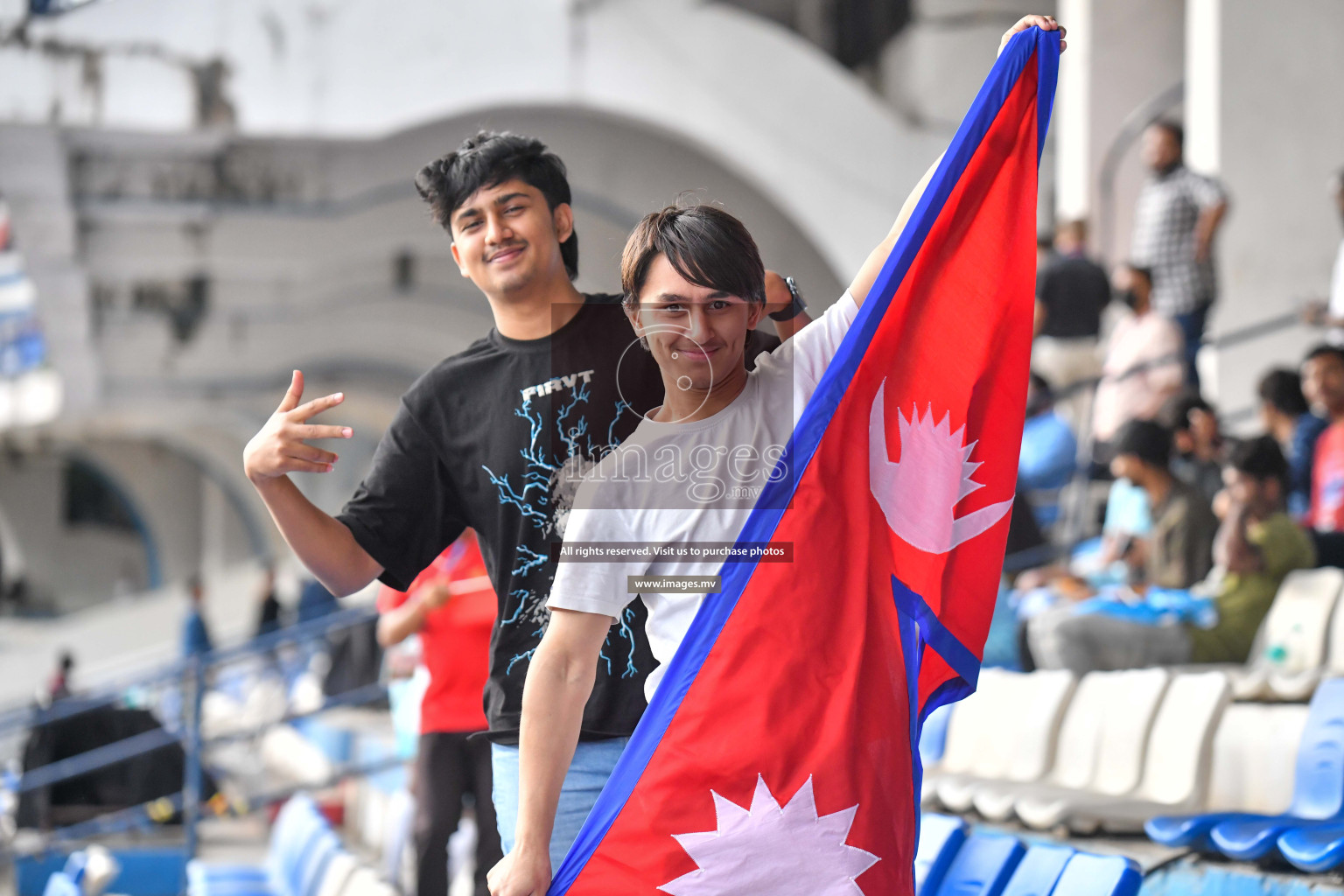 Nepal vs India in SAFF Championship 2023 held in Sree Kanteerava Stadium, Bengaluru, India, on Saturday, 24th June 2023. Photos: Nausham Waheed,  / images.mv