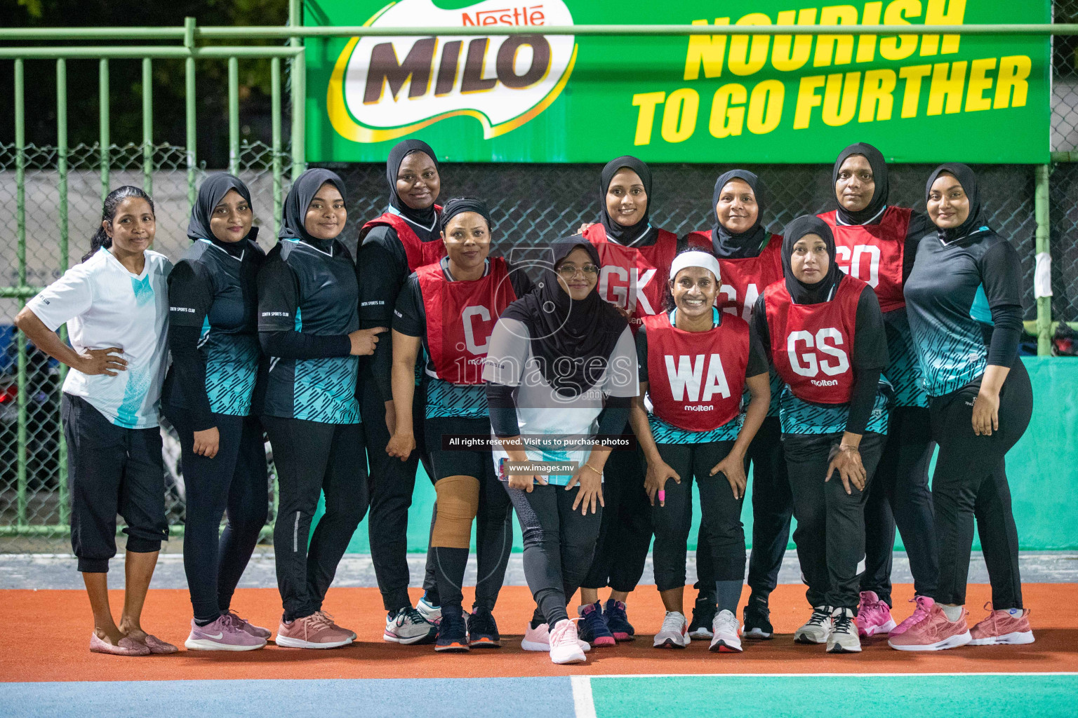 Day 1 of 20th Milo National Netball Tournament 2023, held in Synthetic Netball Court, Male', Maldives on 29th May 2023 Photos: Nausham Waheed/ Images.mv