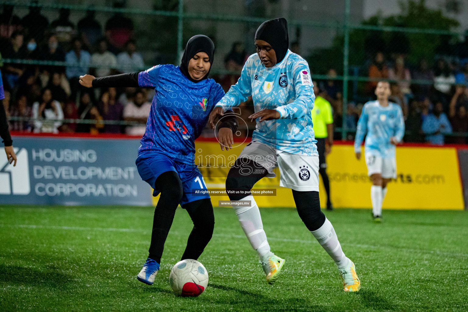 MPL vs Club MYS in Eighteen Thirty Women's Futsal Fiesta 2022 was held in Hulhumale', Maldives on Monday, 21st October 2022. Photos: Hassan Simah / images.mv