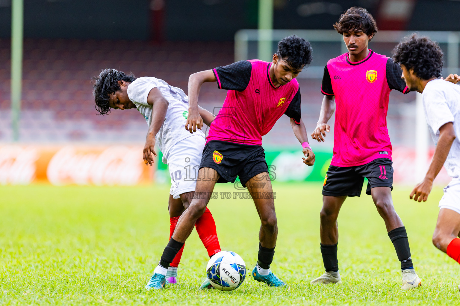 United Victory vs Club Green Street in Day 4 of Under 19 Youth Championship 2024 was held at National Stadium in Male', Maldives on Thursday, 13th June 2024. Photos: Nausham Waheed / images.mv