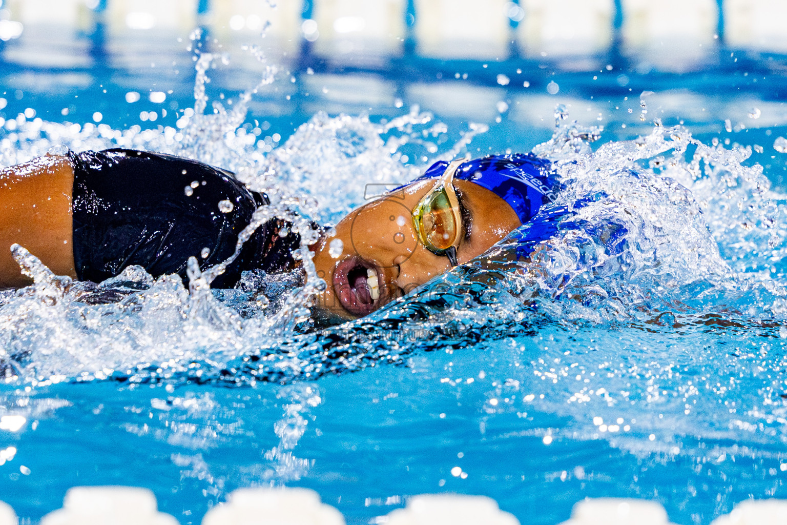 Day 3 of National Swimming Competition 2024 held in Hulhumale', Maldives on Sunday, 15th December 2024. Photos: Nausham Waheed/ images.mv