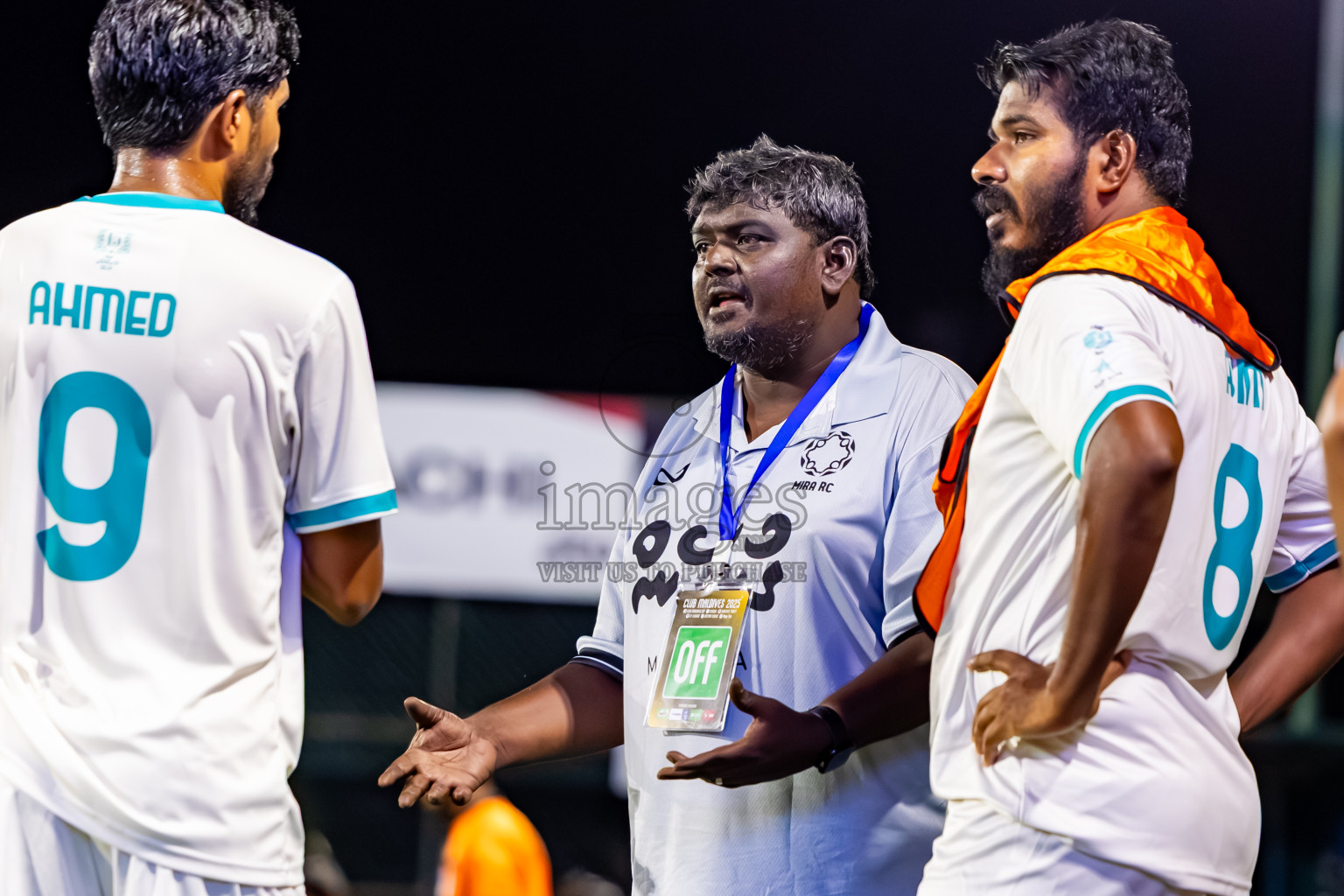 Criminal Court vs Mira Rc in Day 9 of Club Maldives Cup Classic 2025 was held in Rehendi Futsal Ground, Hulhumale', Maldives on Monday, 22nd September 2025. Photos: Nausham Waheed / images.mv
