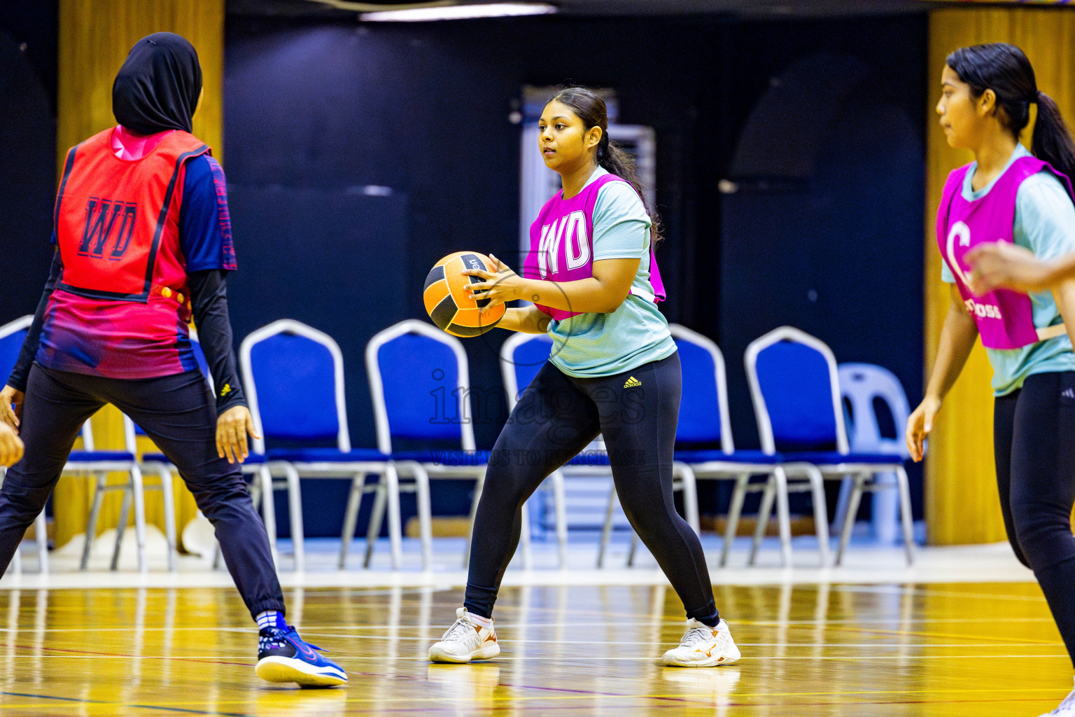 MV Netters vs Club Matrix in Day 4 of 21st National Netball Tournament was held in Social Canter at Male', Maldives on Sunday, 19th May 2024. Photos: Nausham Waheed / images.mv