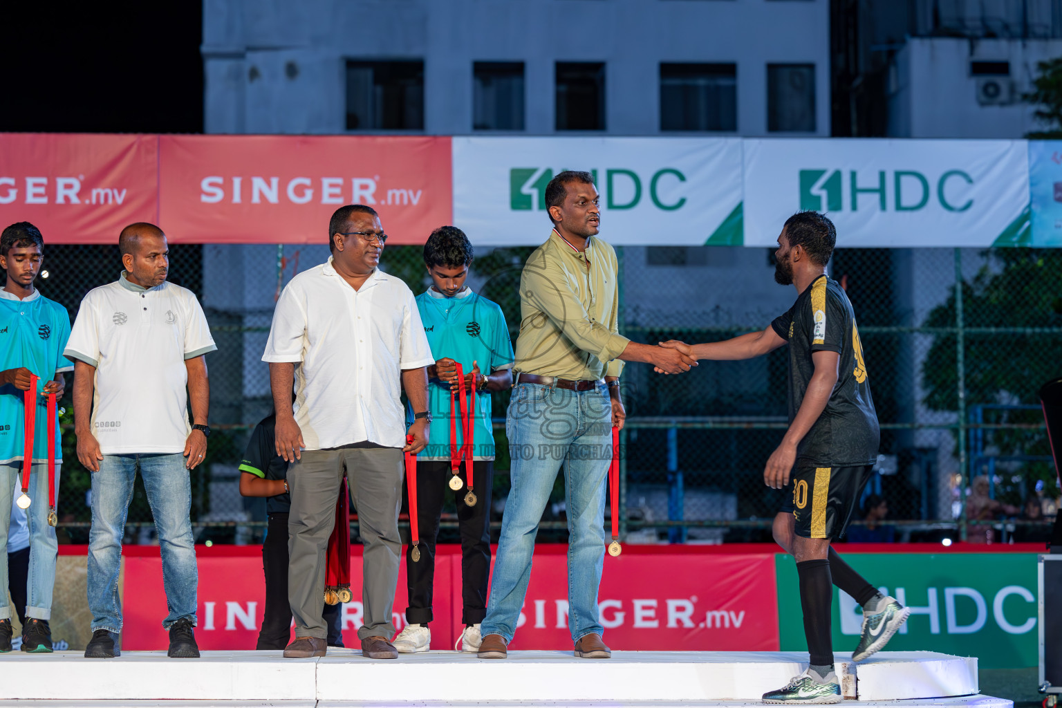 CLUB WAMCO vs JOALI Maldives  in the finals of Kings Cup 2024 held in Rehendi Futsal Ground, Hulhumale', Maldives on Sunday, 1st September 2024. 
Photos: Ismail Thoriq / images.mv