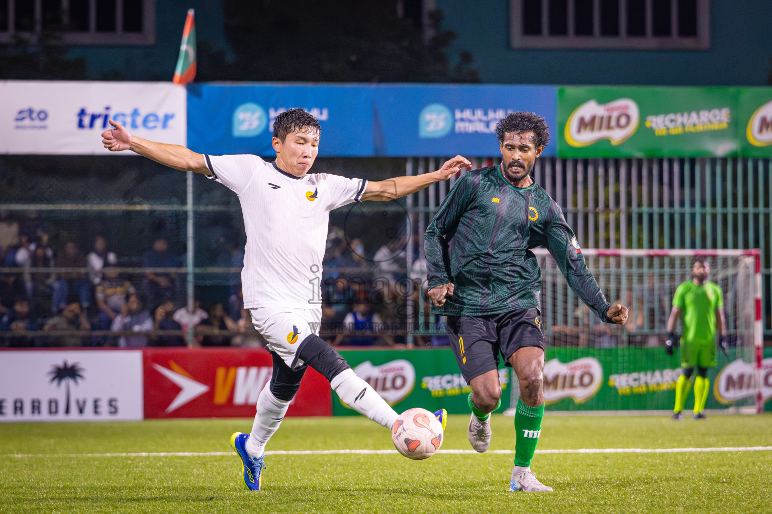 MIBSA vs HAWKS in Semi Finals of Milo Sector League 2025 was held in Rehendhi Futsal Ground, Hulhumale', Maldives on Saturday, 15th November 2025. Photos: Aeef Adam / images.mv