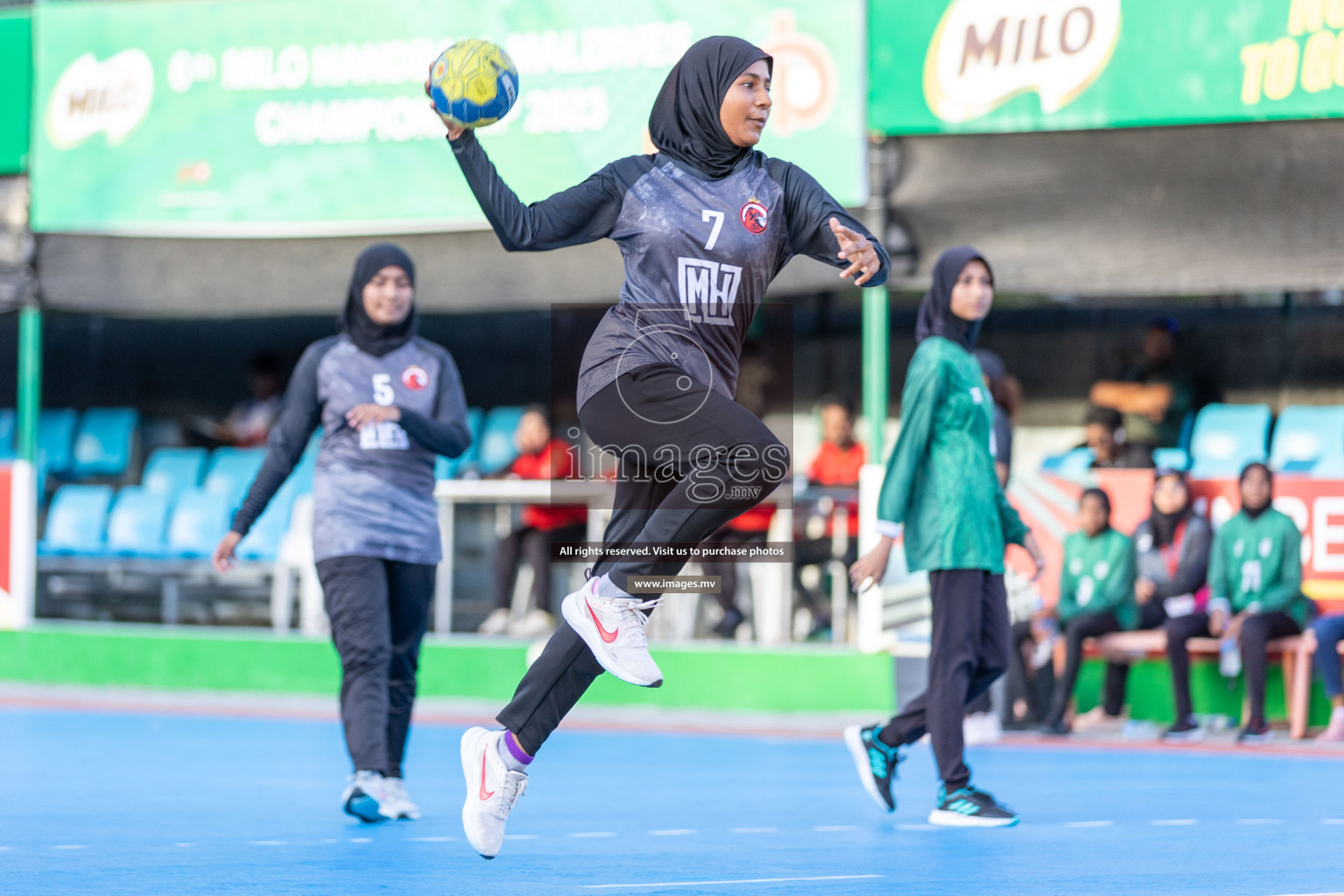 Day 13th of 6th MILO Handball Maldives Championship 2023, held in Handball ground, Male', Maldives on 2nd June 2023 Photos: Shuu &Nausham / Images.mv