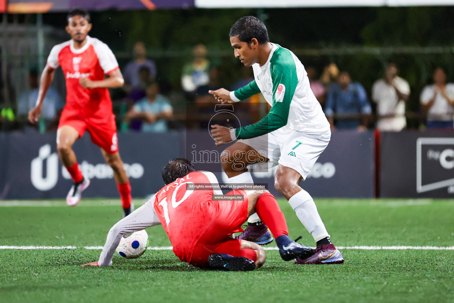 Maldivian vs Baros Maldives in Club Maldives Cup 2023 held in Hulhumale, Maldives, on Thursday, 20th July 2023 Photos: Nausham waheed / images.mv