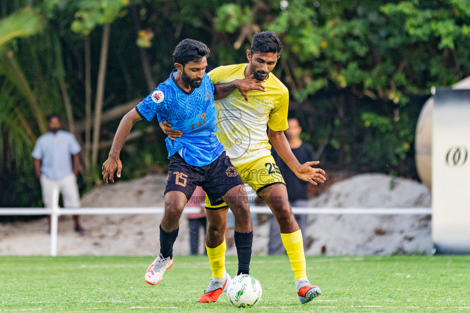 Jumeirah Olhaheli vs Taj in Resort League 2025 (North Male Zone) day 12 was held on Sunday, 14th September 2025 in One And Only Reethi Rah Maldives Resort, Photos: Areef Adam / images.mv