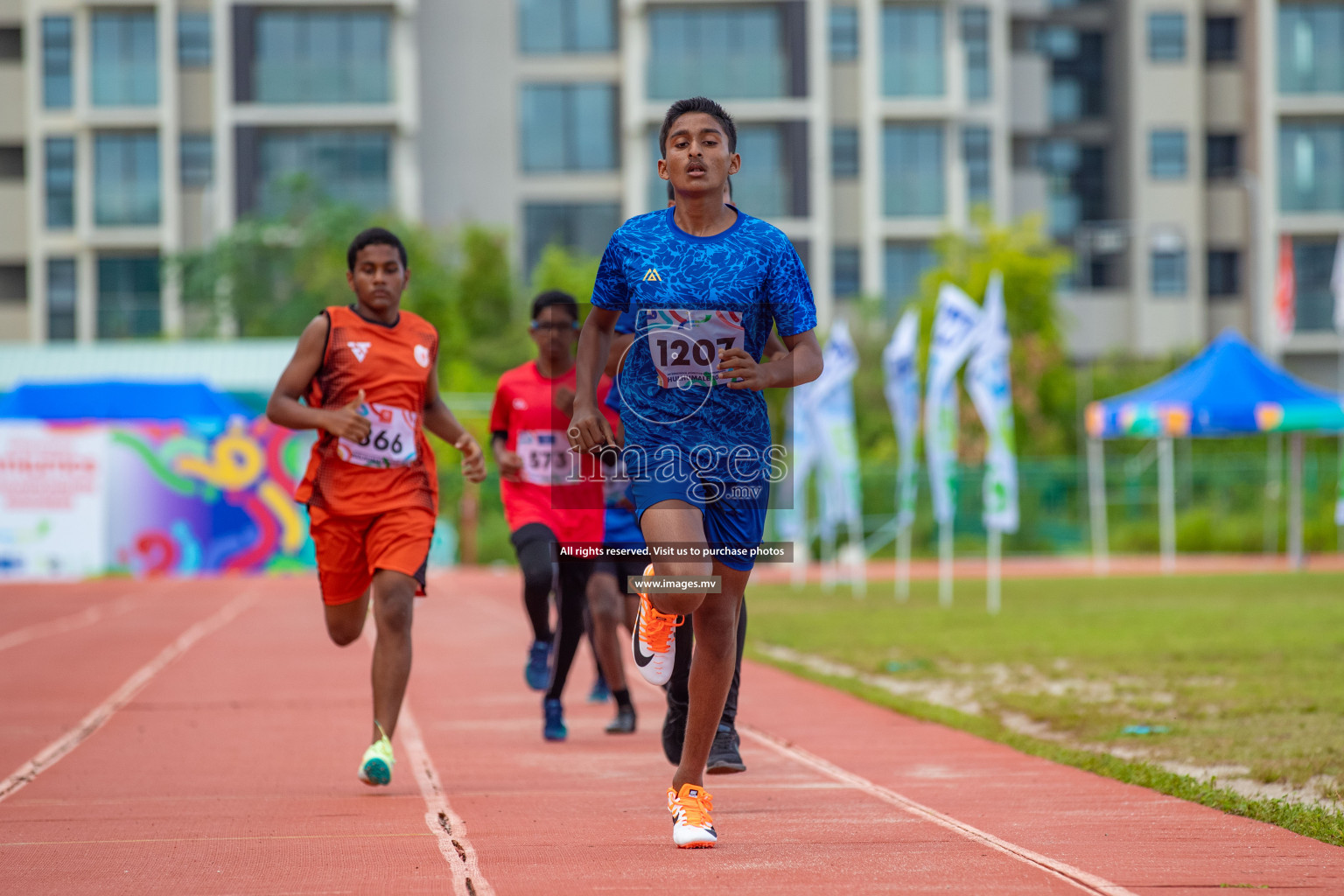 Day two of Inter School Athletics Championship 2023 was held at Hulhumale' Running Track at Hulhumale', Maldives on Sunday, 15th May 2023. Photos: Nausham Waheed / images.mv