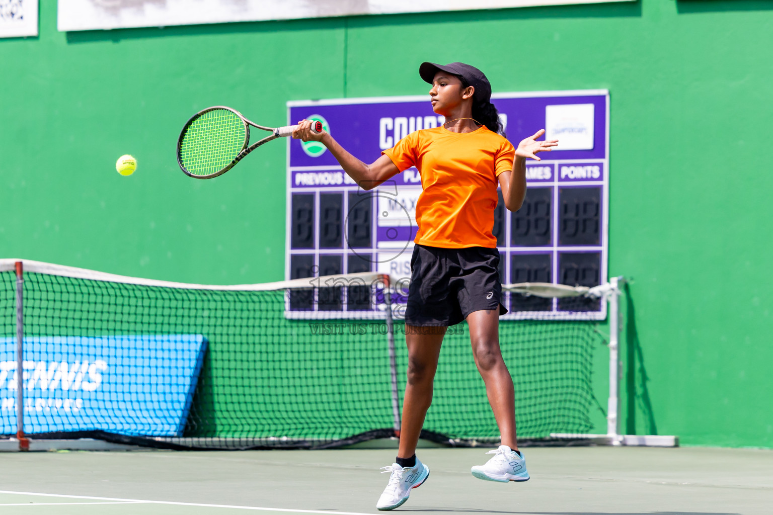 Day 4 of ATF Maldives Junior Open Tennis was held in Male' Tennis Court, Male', Maldives on Thursday, 12th December 2024. Photos: Nausham Waheed/ images.mv