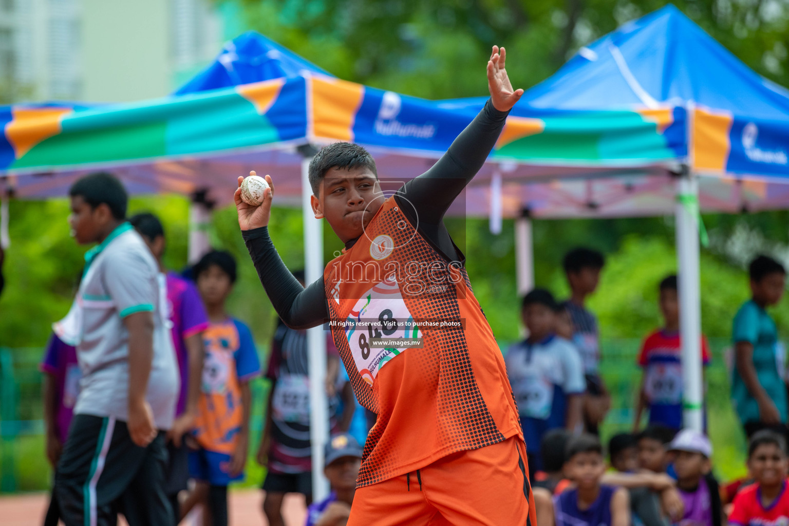 Day two of Inter School Athletics Championship 2023 was held at Hulhumale' Running Track at Hulhumale', Maldives on Sunday, 15th May 2023. Photos: Nausham Waheed / images.mv