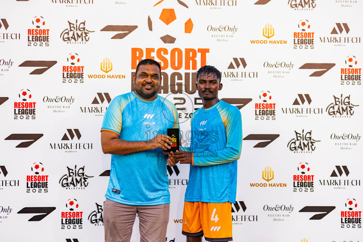 OBLU Sangeli vs The Ritz Carlton in Resort League 2025 (North Male Zone) day 11 was held on Saturday, 13th September 2025 in One And Only Reethi Rah Maldives Resort, Photos: Areef Adam / images.mv