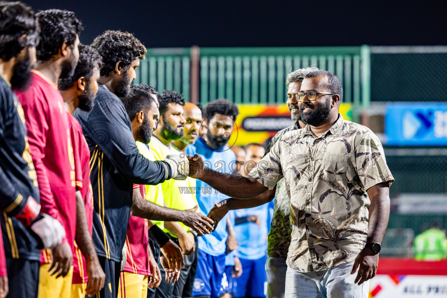 M Maduvvari VS M Dhiggaru in Day 8 of Golden Futsal Challenge 2025 was held on Sunday, 12th January 2025, in Hulhumale', Maldives Photos: Nausham Waheed , Ismail Thoriq / images.mv
