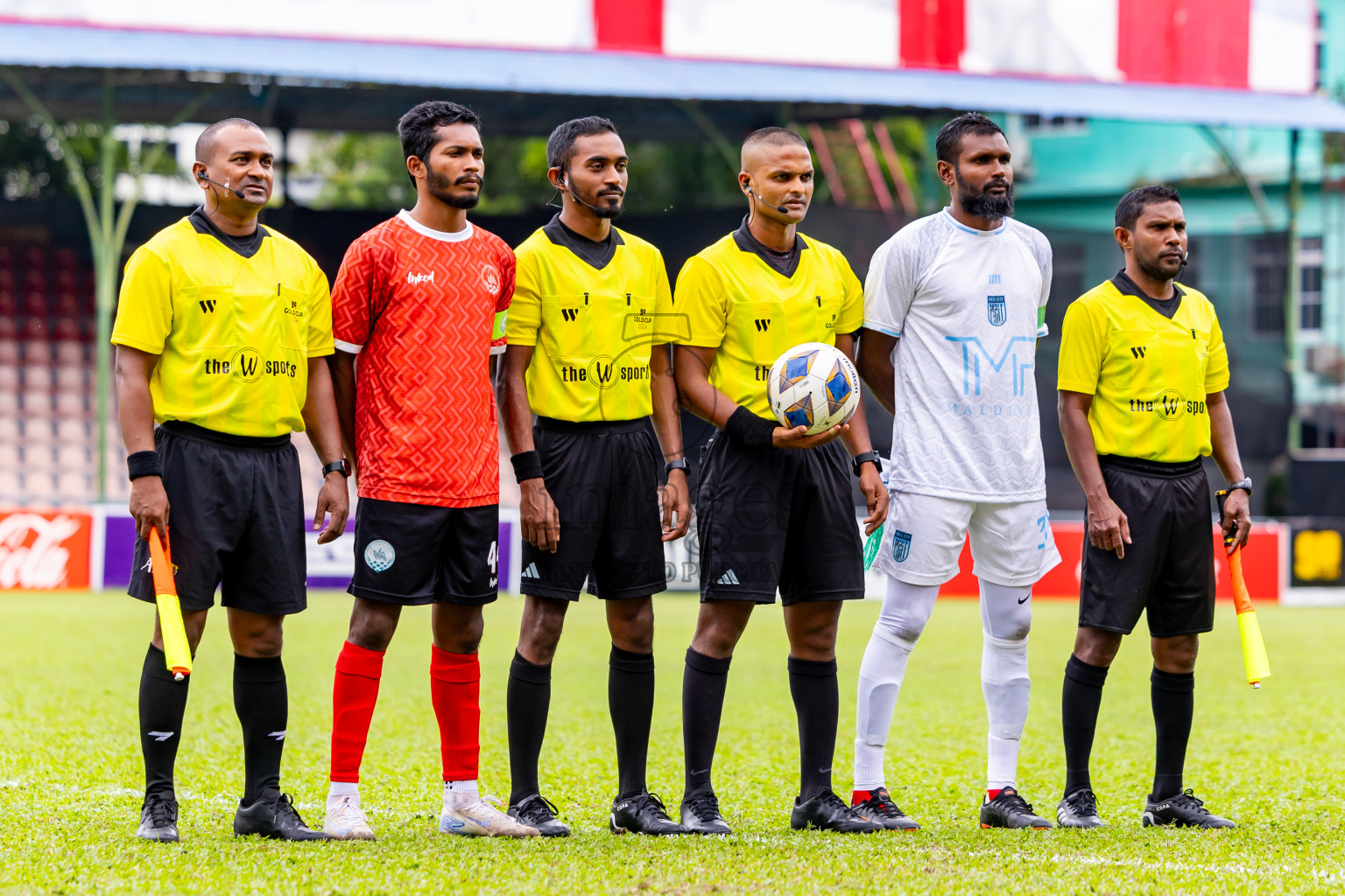 Eydhafushi vs Male' in Semi Finals of Gold Cup 2024 held at National Football Stadium on Saturday, 21st December 2024. Photos: Nausham Waheed / Images.mv