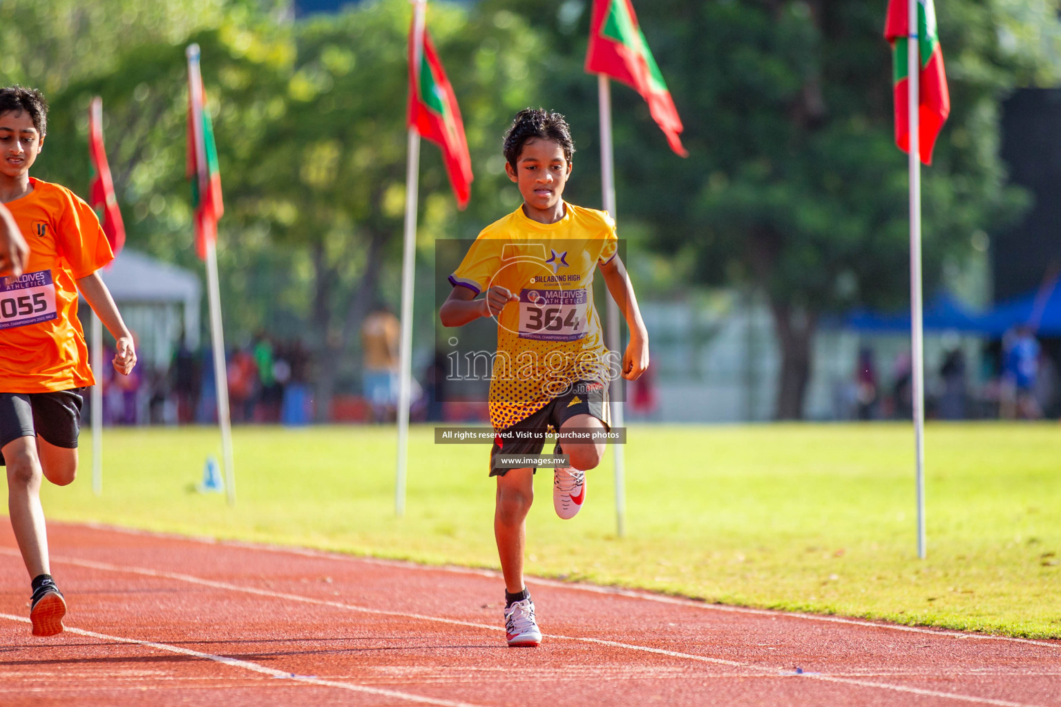 Day 1 of Inter-School Athletics Championship held in Male', Maldives on 22nd May 2022. Photos by: Maanish / images.mv