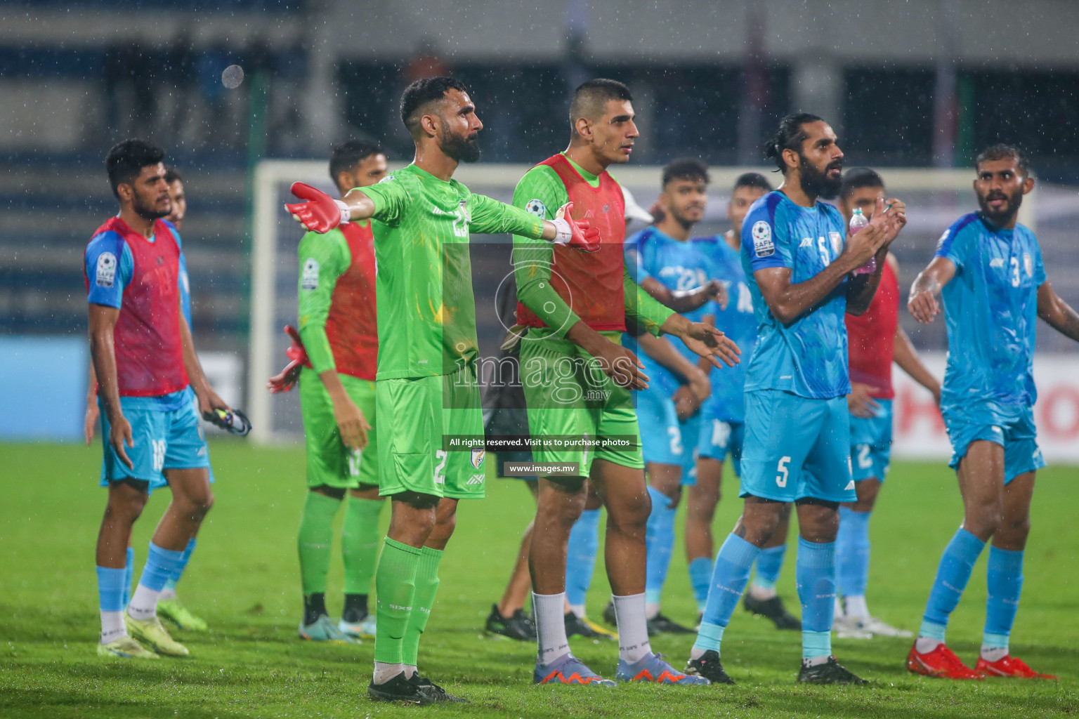 India vs Pakistan in the opening match of SAFF Championship 2023 held in Sree Kanteerava Stadium, Bengaluru, India, on Wednesday, 21st June 2023. Photos: Nausham Waheed / images.mv