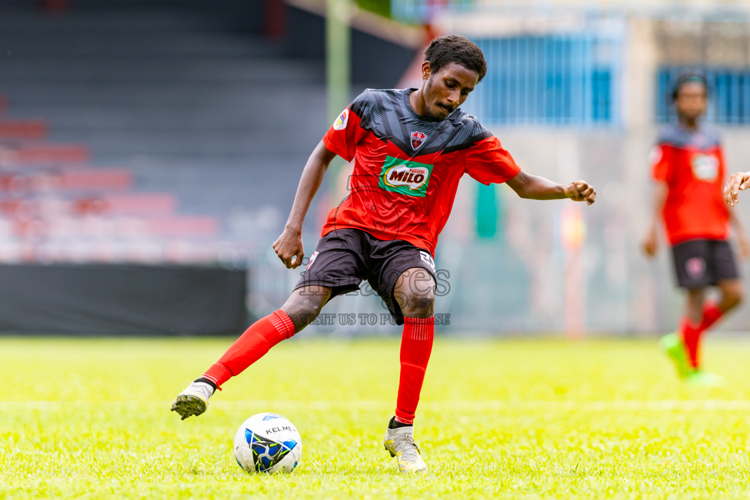 TC Sports Club vs Ode Sports Club in day 1 of Under 19 Youth Championship 2024 was held at National Stadium in Male', Maldives on Sunday, 9th June 2024. Photos: Nausham Waheed / images.mv