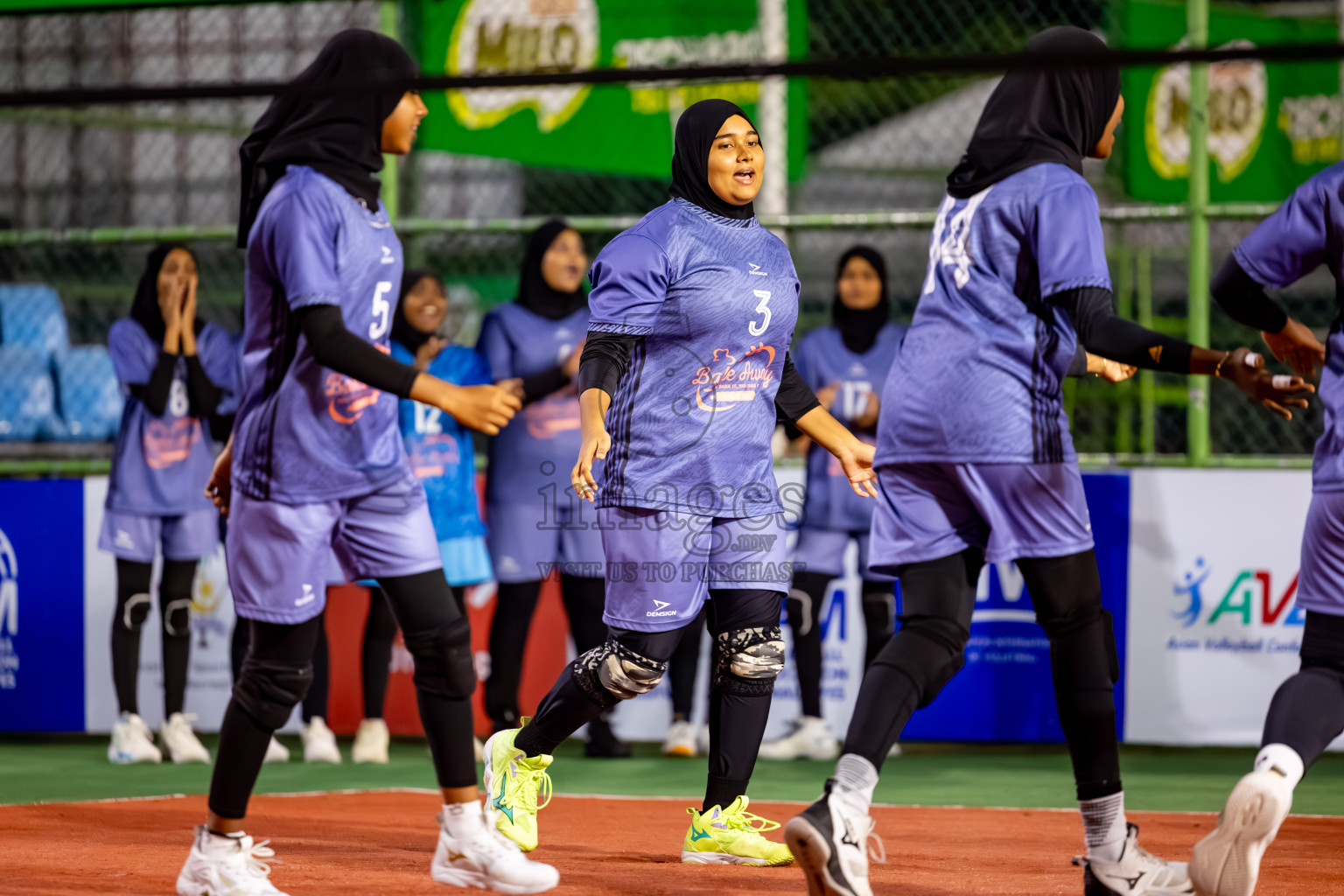 Goodies Sports Club vs Club Volleyball in Milo National Junior Volleyball Championship 2025 Day 4 was held on Tuesday, 25th November 2025 at Ekuveni Turf Court Male', Maldives. Photos: Nausham Waheed / images.mv