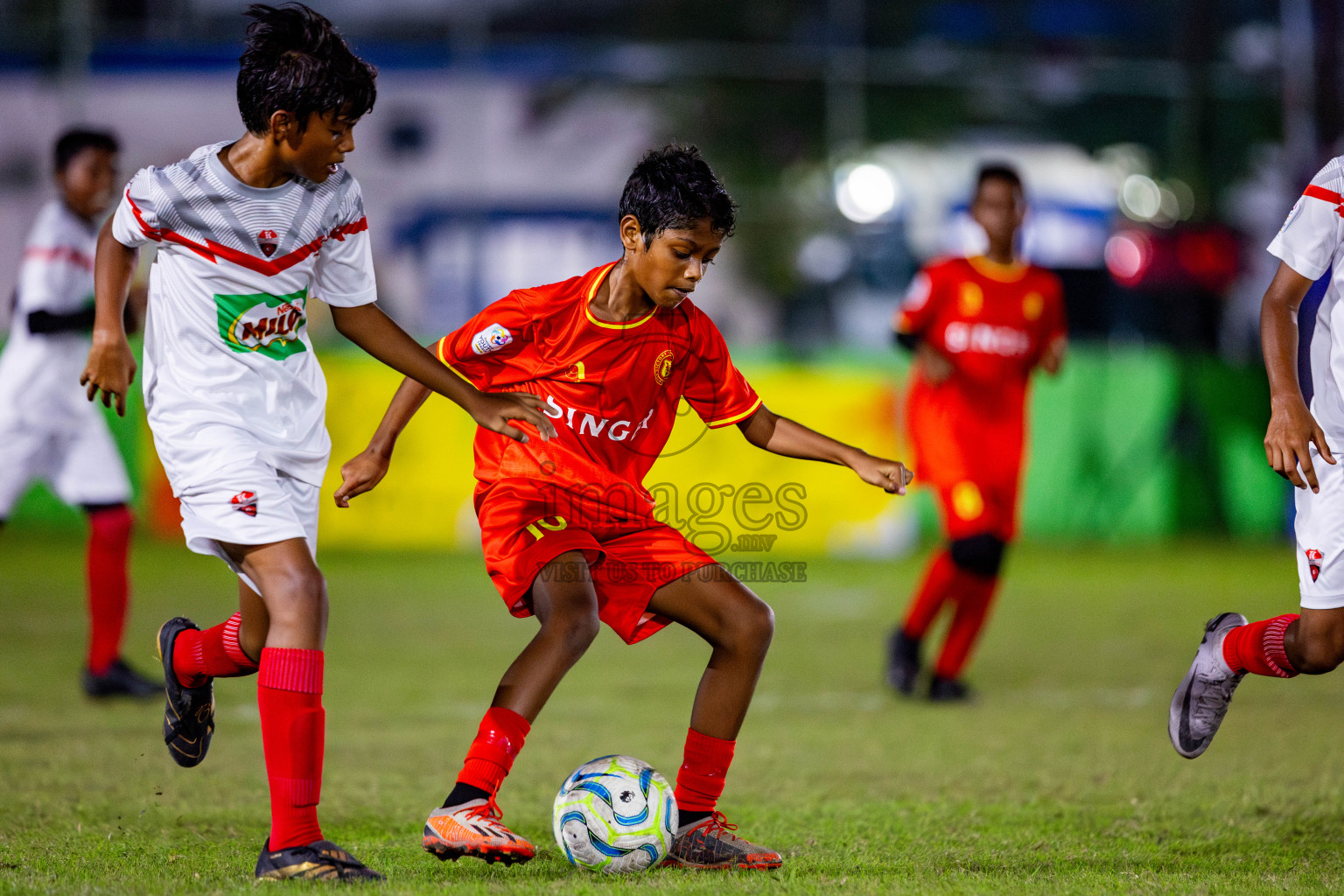 Under 12 Victory vs TC on day 3 of Dhivehi Youth League 2024 held at Henveiru Stadium on Saturday, 23rd November 2024. Photos: Nausham Waheed/ Images.mv