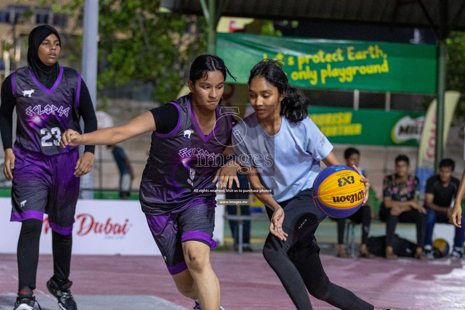 Day4 of Slamdunk by Sosal on 15th April 2023 held in Male'. Photos: Ismail Thoriq / images.mv