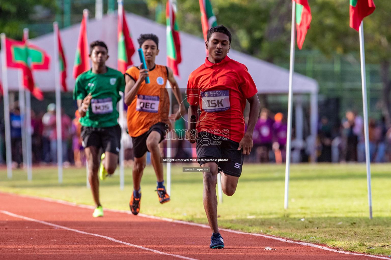 Day 3 of Inter-School Athletics Championship held in Male', Maldives on 25th May 2022. Photos by: Nausham Waheed / images.mv