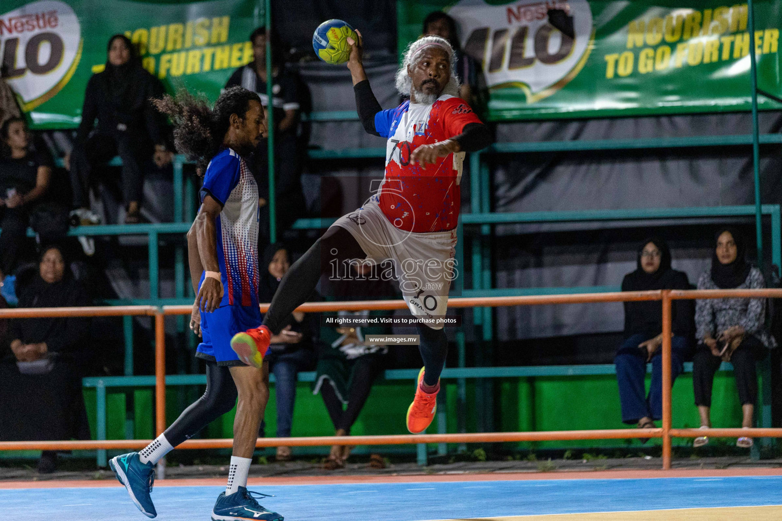 Day 12th of 6th MILO Handball Maldives Championship 2023, held in Handball ground, Male', Maldives on 1st June 2023 Photos: Shuu/ Images.mv