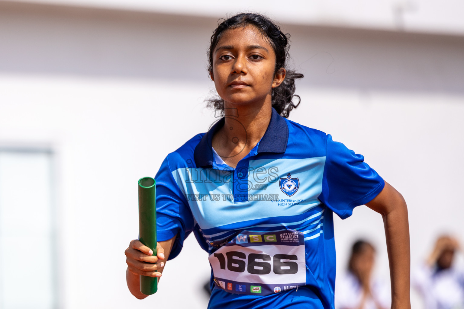 Day 6 of MWSC Interschool Athletics Championships 2024 held in Hulhumale Running Track, Hulhumale, Maldives on Thursday, 14th November 2024. Photos by: Ismail Thoriq / Images.mv