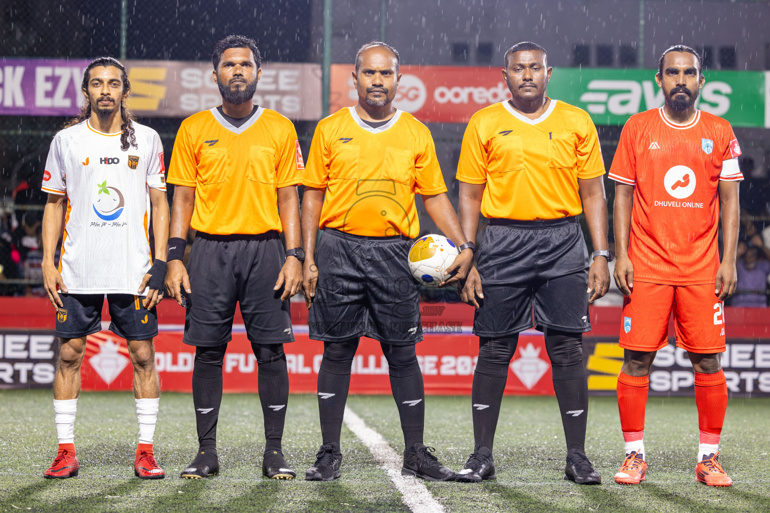 Th Gaadhiffushi vs Th Hirilandhoo  in Day 6 of Golden Futsal Challenge 2025 on Friday, 6th January 2025, in Hulhumale', Maldives
Photos: Ismail Thoriq / images.mv