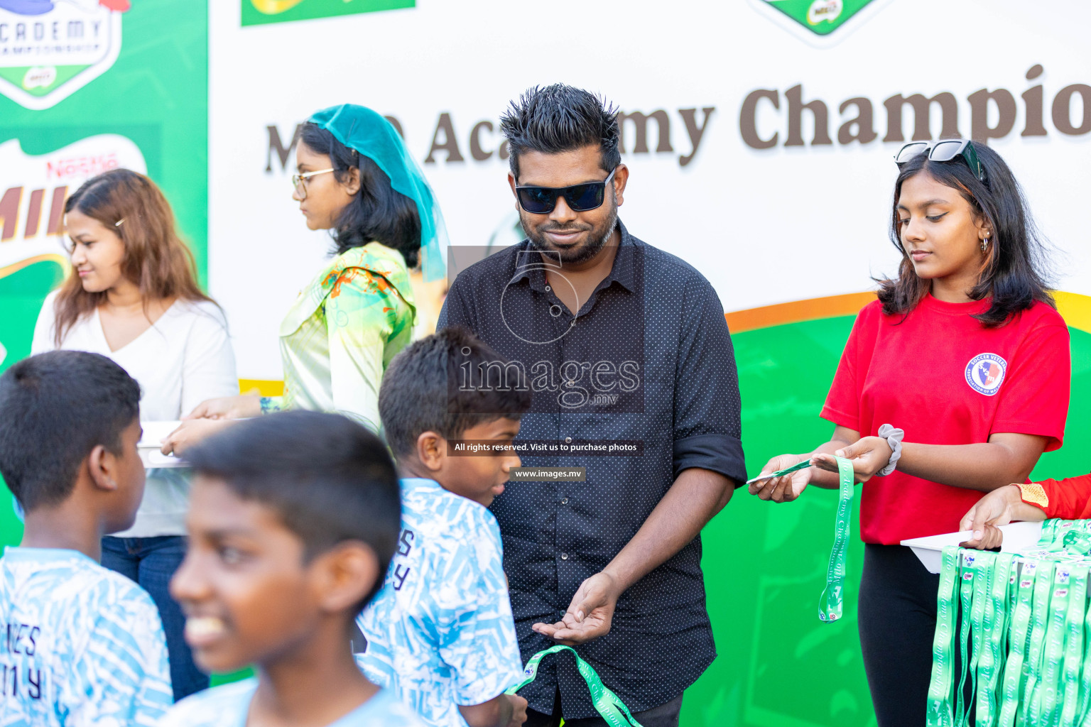 Day 2 of MILO Academy Championship 2023 (U12) was held in Henveiru Football Grounds, Male', Maldives, on Saturday, 19th August 2023. Photos: Nausham Waheedh / images.mv