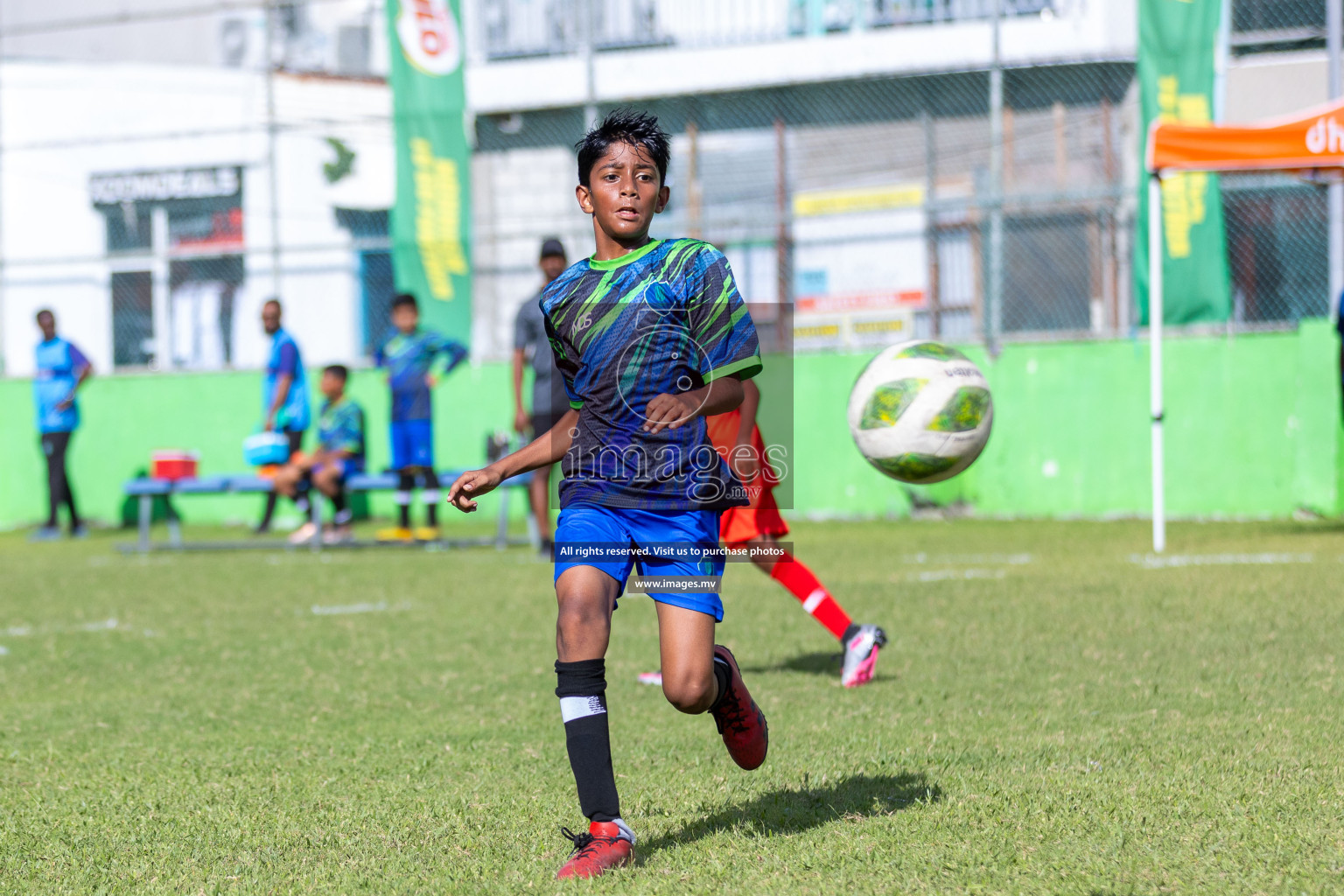Day 1 of MILO Academy Championship 2023 (U12) was held in Henveiru Football Grounds, Male', Maldives, on Friday, 18th August 2023. 
Photos: Ismail Thoriq / images.mv