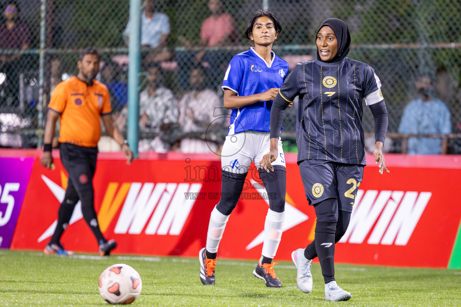 Customs RC vs Prison Club in Eighteen Thirty Classic of Club Maldives Cup 2025 held in Rehendi Futsal Ground, Hulhumale', Maldives on Thursday, 4th September 2025. Photos: Ismail Thoriq / images.mv