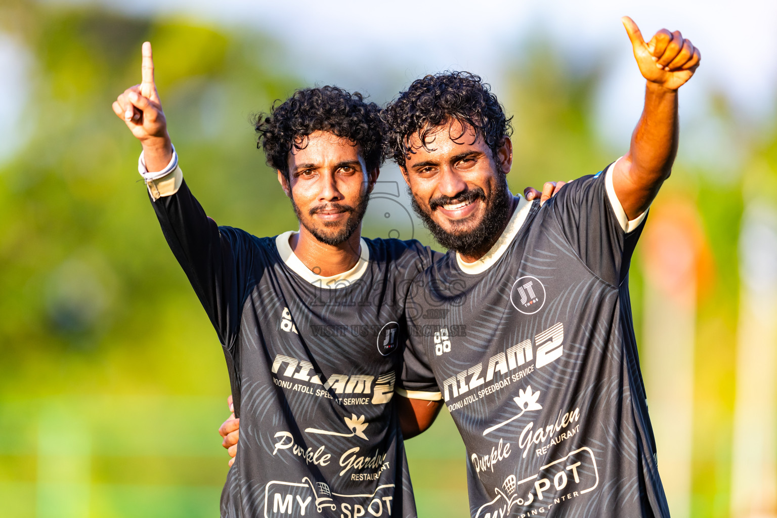 Furious FC vs JT Sports from Manadhoo Council Cup 2024 in N Manadhoo Maldives on Saturday, 24th February 2023. Photos: Nausham Waheed / images.mv