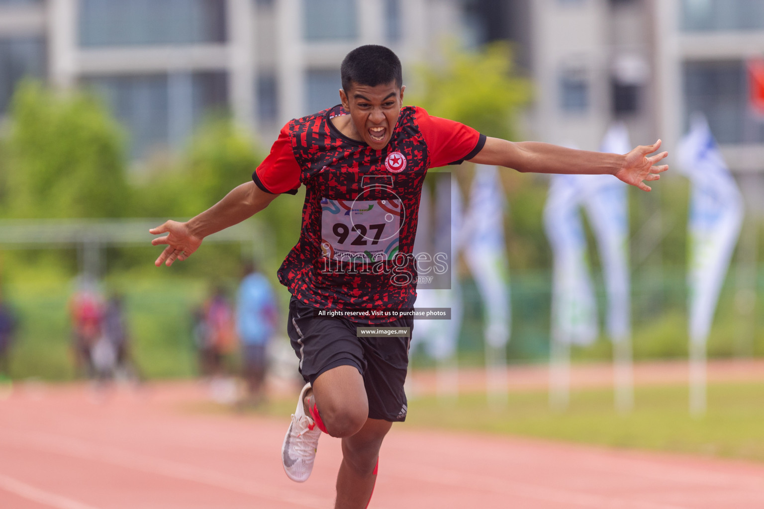 Day three of Inter School Athletics Championship 2023 was held at Hulhumale' Running Track at Hulhumale', Maldives on Tuesday, 16th May 2023. Photos: Shuu / Images.mv