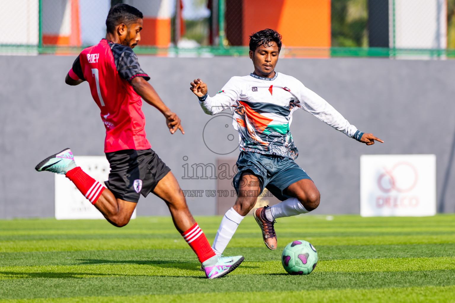 Young Stars vs SDZ Juniors in Day 8 of BG Futsal Challenge 2024 was held on Tuesday, 19th March 2024, in Male', Maldives Photos: Nausham Waheed / images.mv