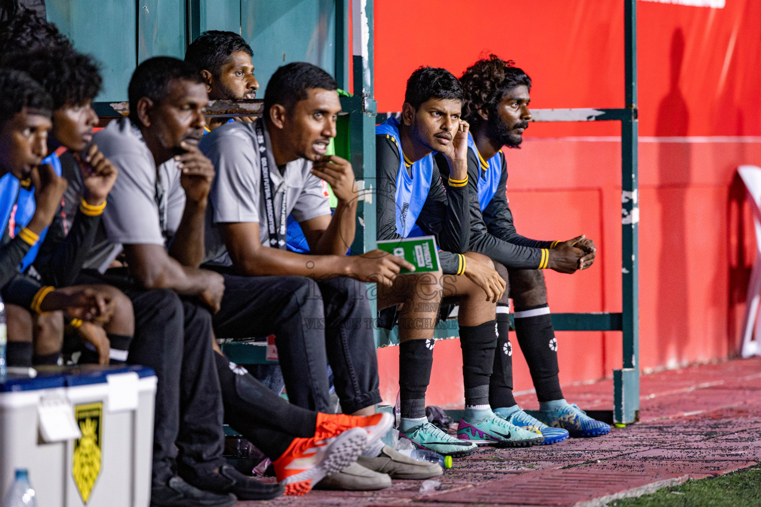 B Fehendhoo VS B Eydhafushi in Day 21 of Golden Futsal Challenge 2025 was held on Saturday, 25 January 2025, in Hulhumale', Maldives. 
Photos: Hassan Simah / images.mv