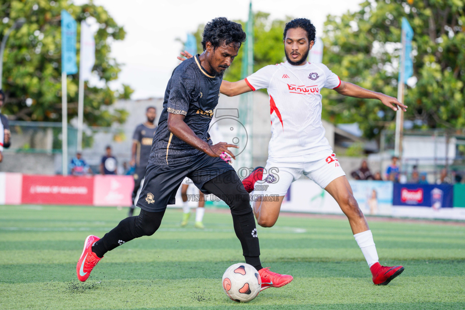 Outreef SC VS Lecrose SC in Day 3 - Fonadhoo Youth Futsal Challenge 2025 held in Fonadhoo Futsal Stadium, L. Fonadhoo, Maldives on Tuesday, 28th October 2025 Photos: Arif Rasheed / images.mv