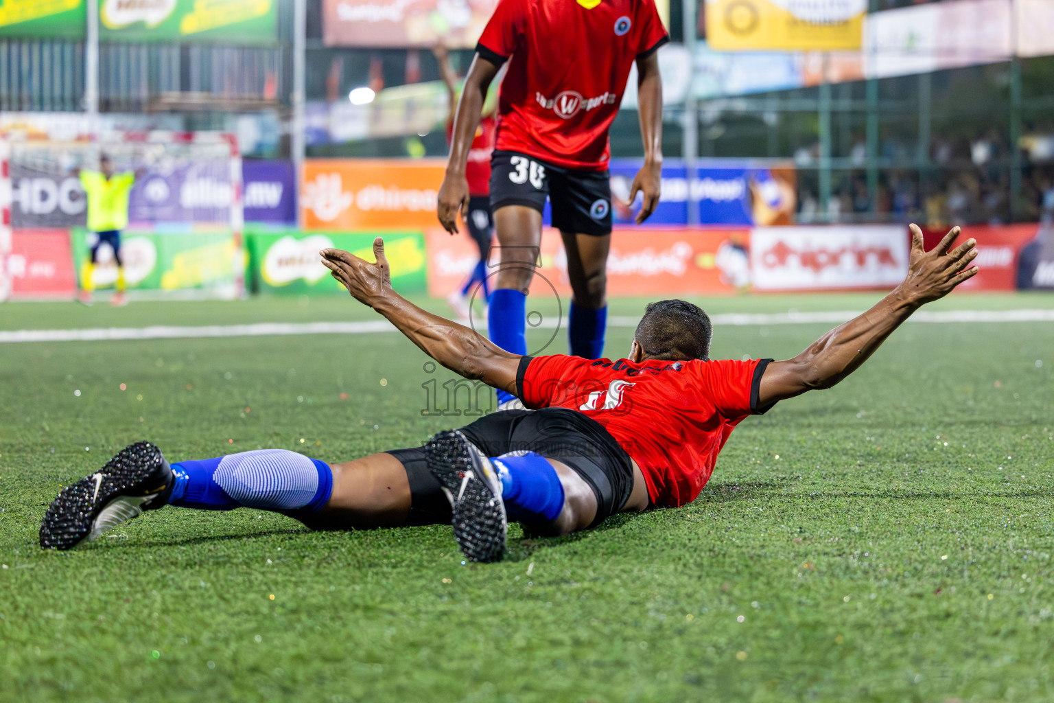 AVSEC vs POLICE in Club Maldives Cup 2024 held in Rehendi Futsal Ground, Hulhumale', Maldives on Tuesday, 24th September 2024. Photos: Shuu/ images.mv